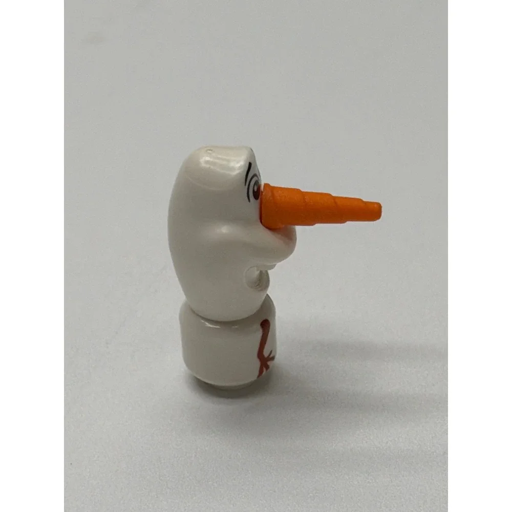 LEGO Disney Frozen Olaf Minifigure Snowman with Carrot Nose White 2 Pieces 43175